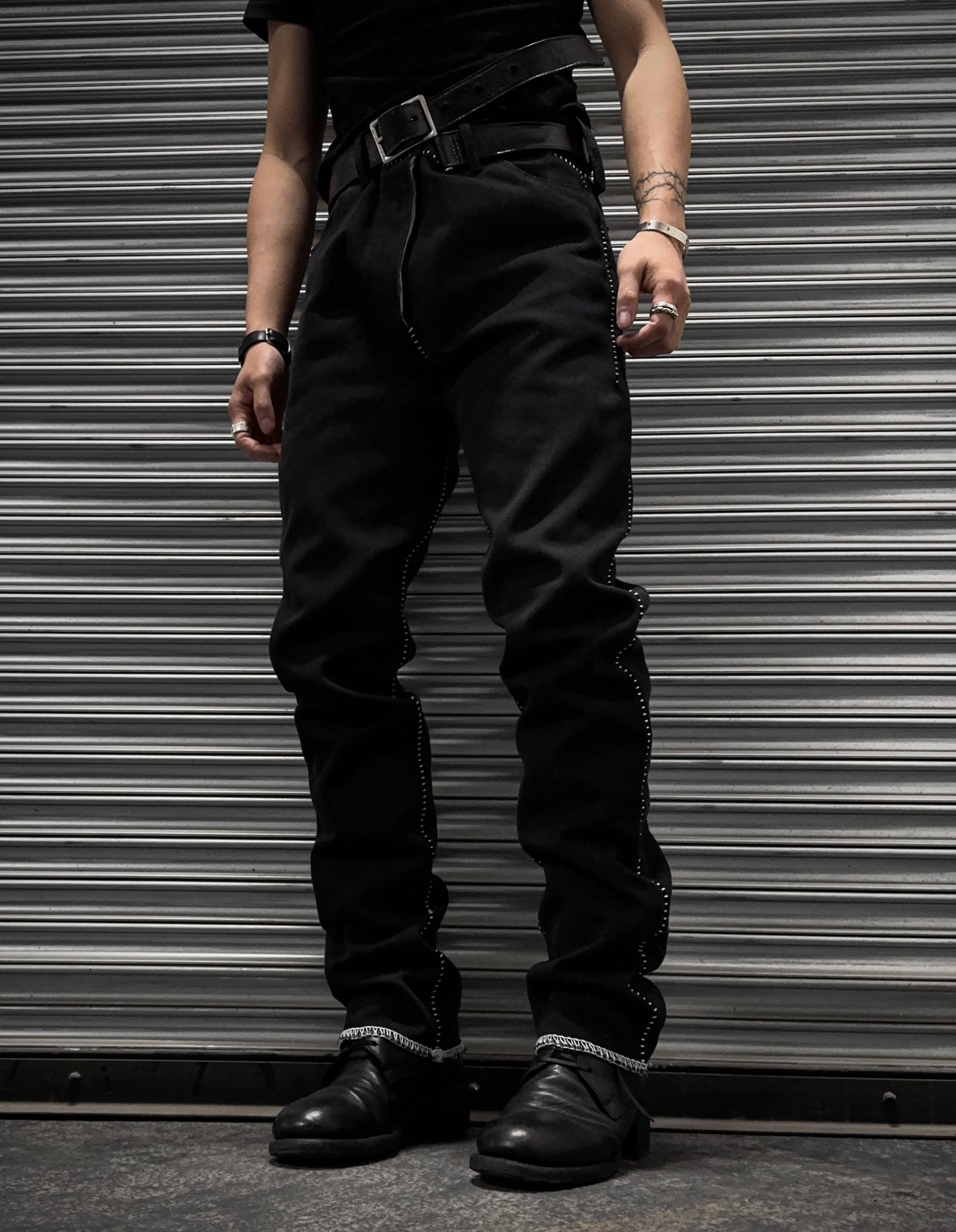 Carol Christian Poell ‘JF/0975-IN KIT’ Dead-end Overlock Denim