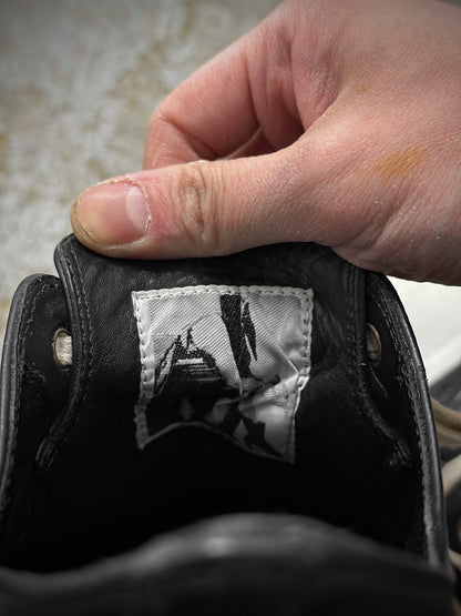Rick Owens AW16 "MASTODON" Low-top Ramones Calf Leather Sneakers