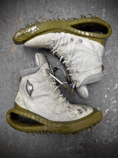 Carol Christian Poell 'AM/2694P ROOMS-PTC/33' U-Jack Prosthetic Kangaroo Leather Drip Sneakers | Archive Fashion Toronto