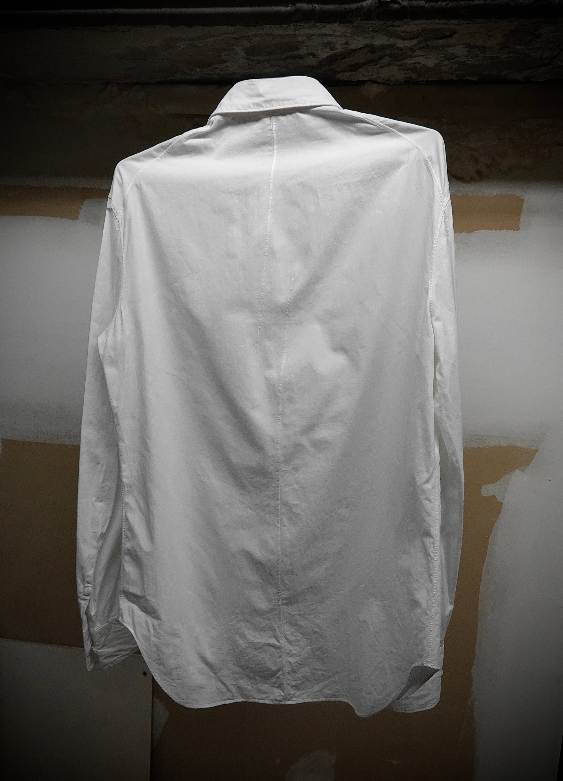 Carol Christian Poell 'CM/2612 RAUCH/1' White Dead-End Button-Up Shirt detail | DRIEW GARMENTS