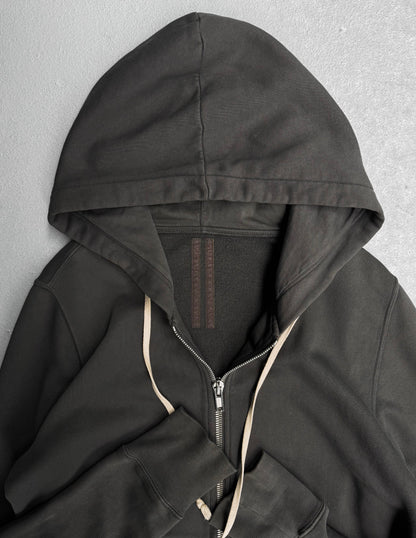 Rick Owens DRKSHDW SS12 “NASKA” Dark Dust Drawstring Hoodie