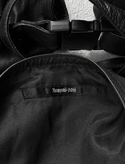 Yasuyuki Ishii Early 00s Cow Leather Tactical Cargo Vest
