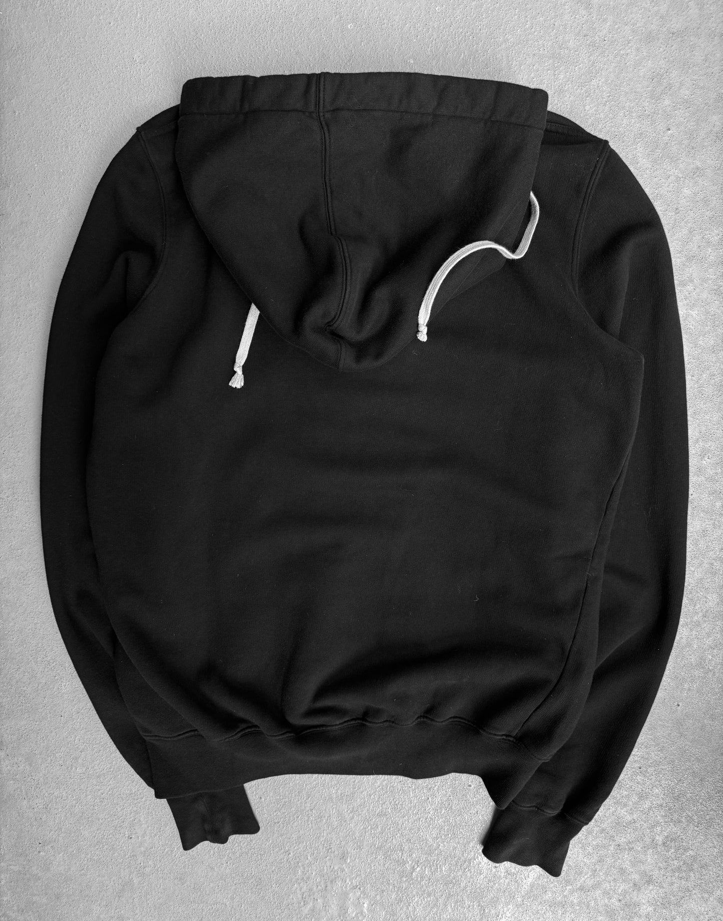 Rick Owens DRKSHDW AW22 “STROBE” Black Drawstring Jason Hoodie