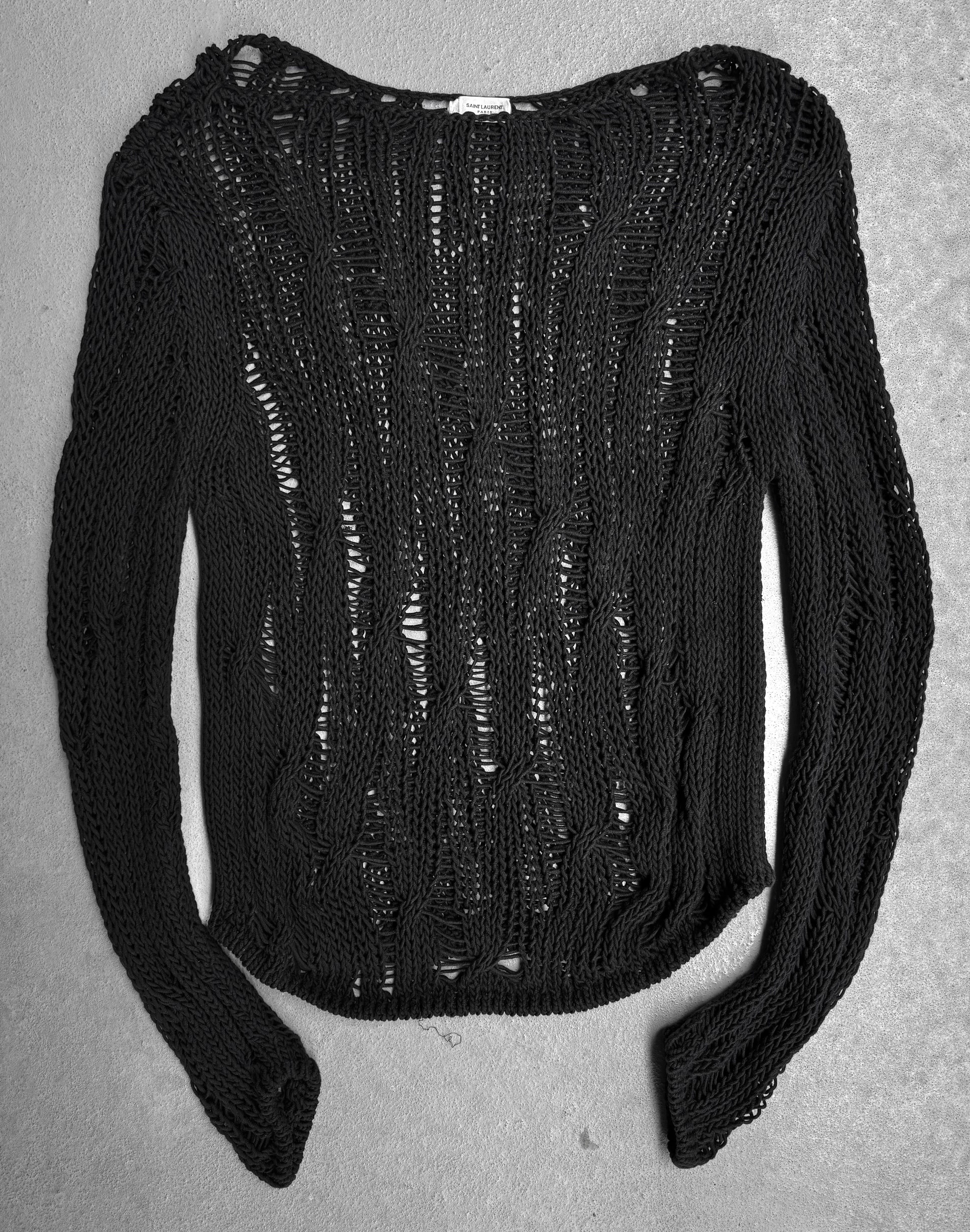 トップス Saint Laurent Paris knit Edi Slimane saint laurent paris by hedi slimane knit | requ