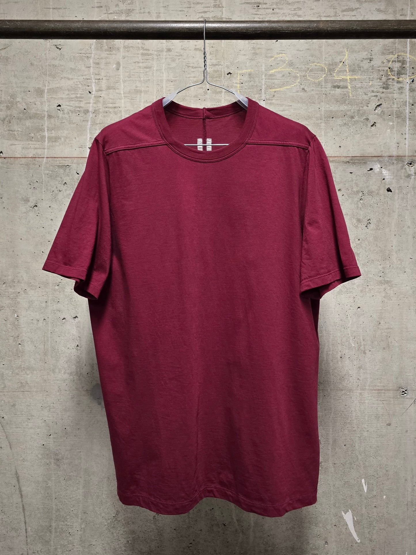 Rick Owens SS23 "EDFU" FUCHSIA Level T-shirt
