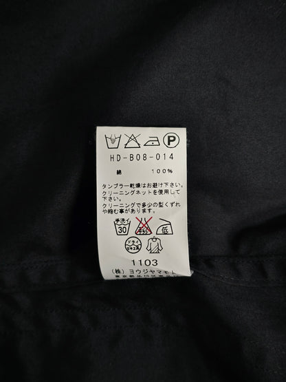 Yohji Yamamoto POUR HOMME AW12 Vertical Chest Pocket Button-Up Shirt