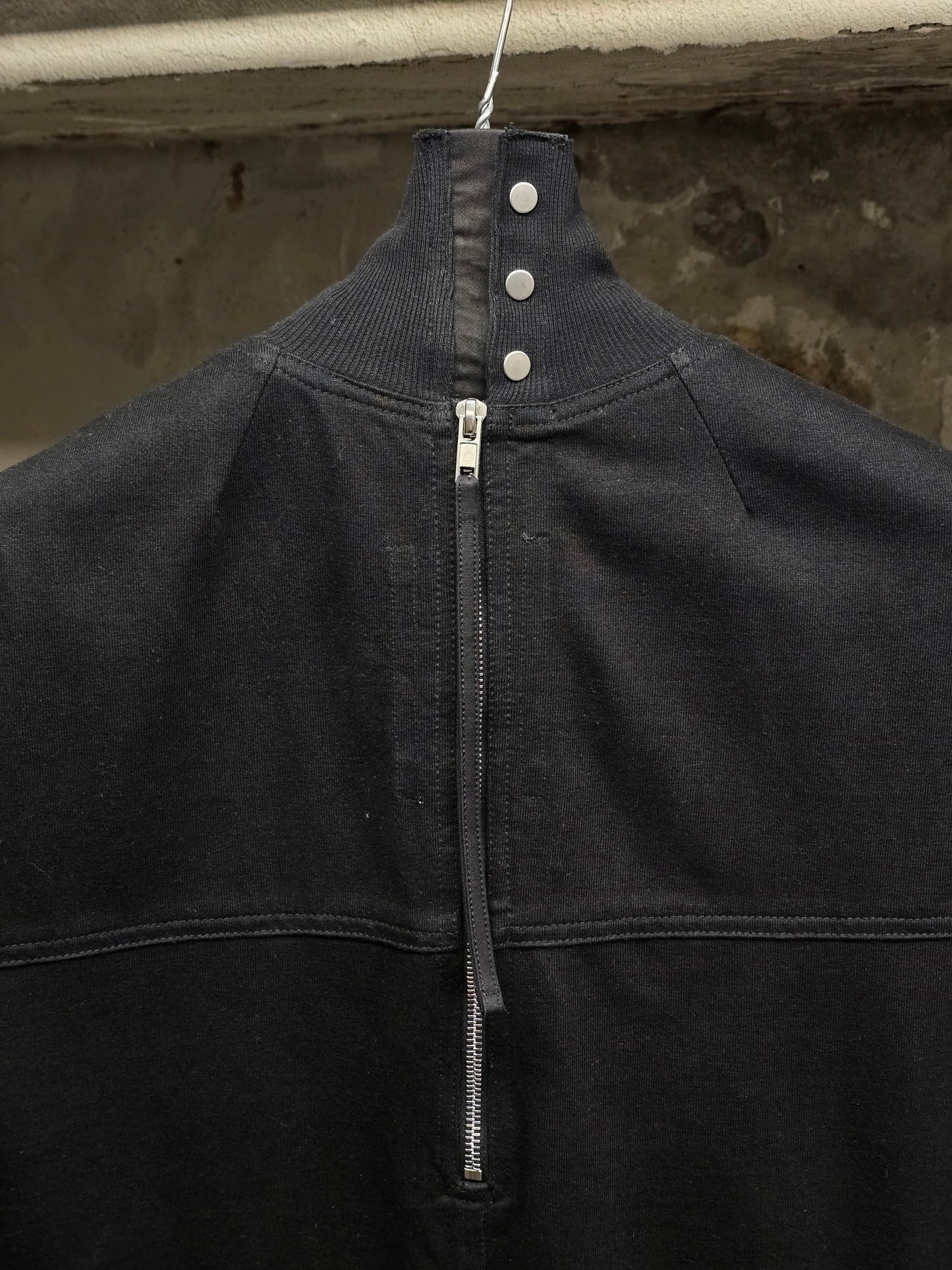 Rick Owens AW15 "SPHINX" Geopatch Mock Neck Tunic