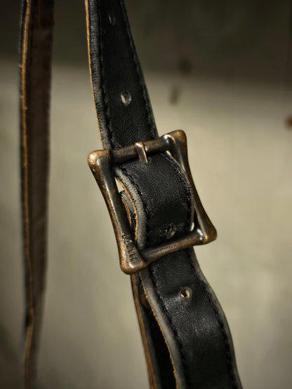 14thAddiction Early 00s Embellished Lamb Leather Belt Pouch detail | DRIEW GARMENTS