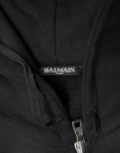 BALMAIN by Olivier Rousteing SS15 Side-Zip Layer Hoodie