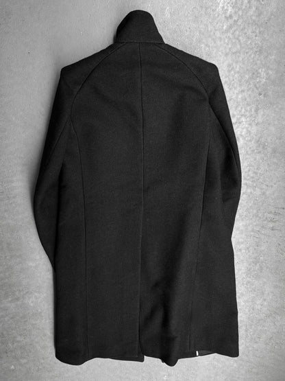 Carol Christian Poell ‘OM/2340-IN SURFACE’ High Neck Heavy-wool Coat