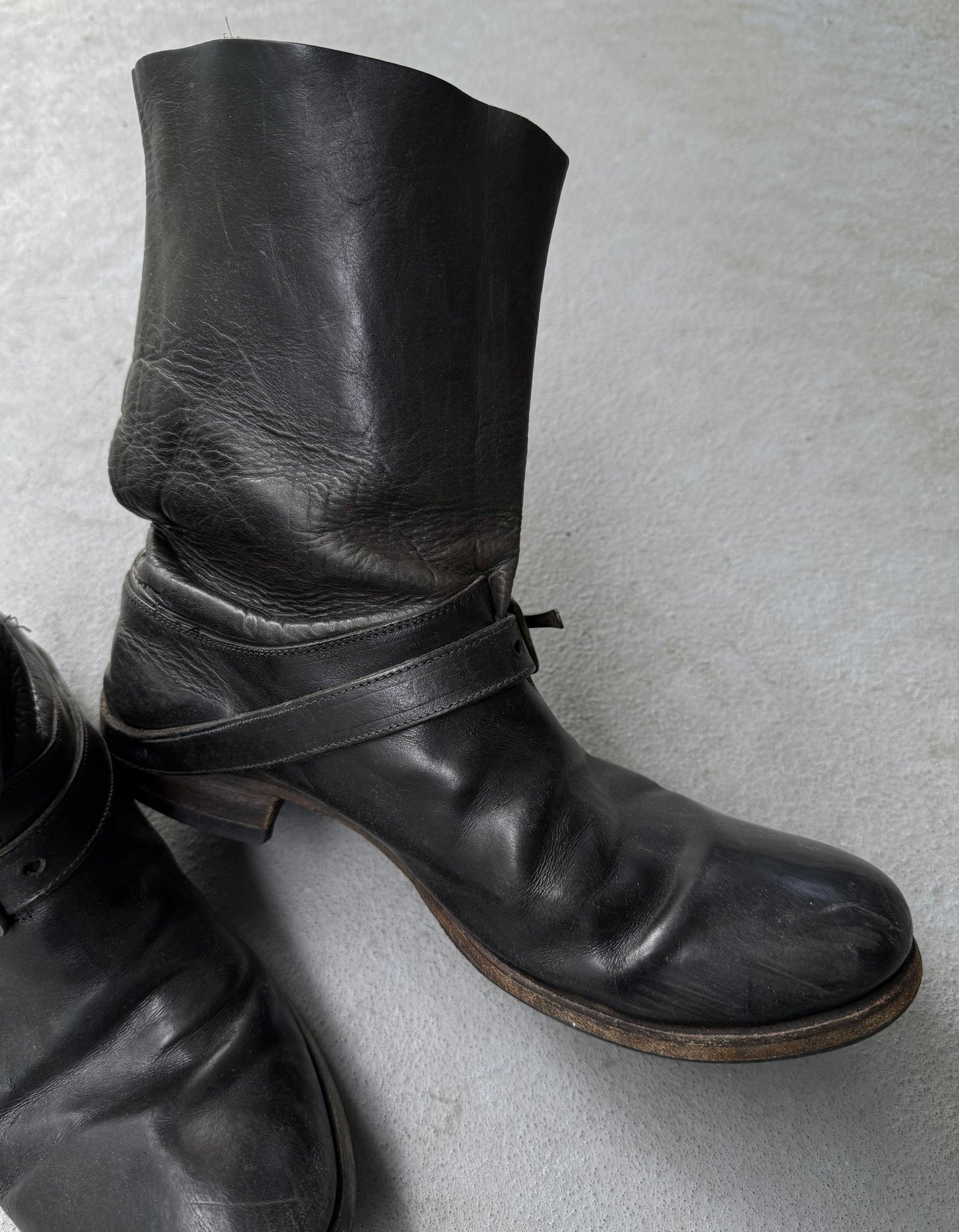 m.a+ by Maurizio Amadei 'S1C24' VA 1.5 Slim Buckle Engineer Boots