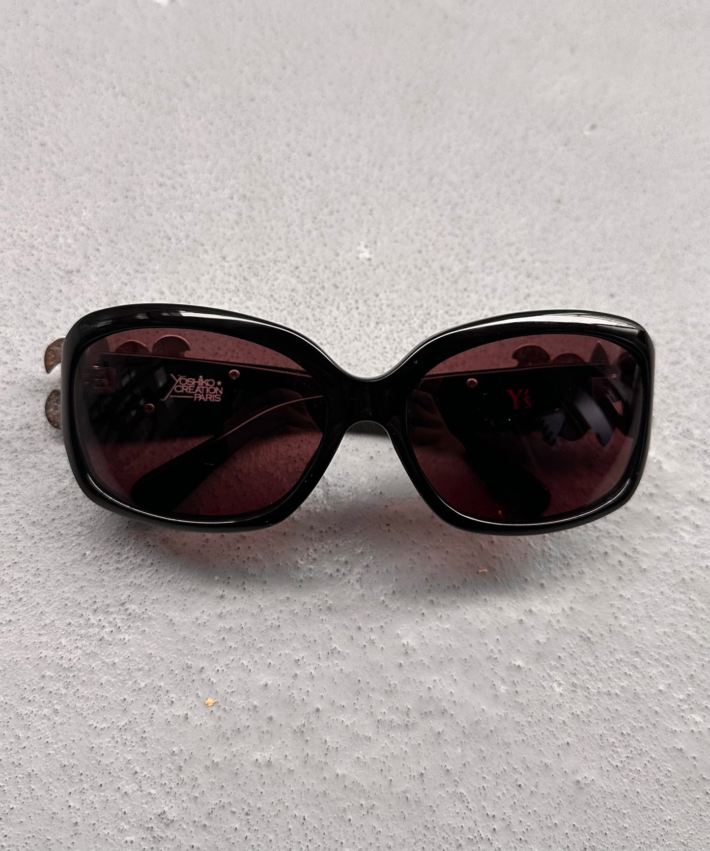 Y’s Red Label x YOSHiKOCREATiON SS07 Gothic Silver Details Sunglasses