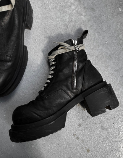 Rick Owens SS24 "LIDO" Low Army Bogun Boots