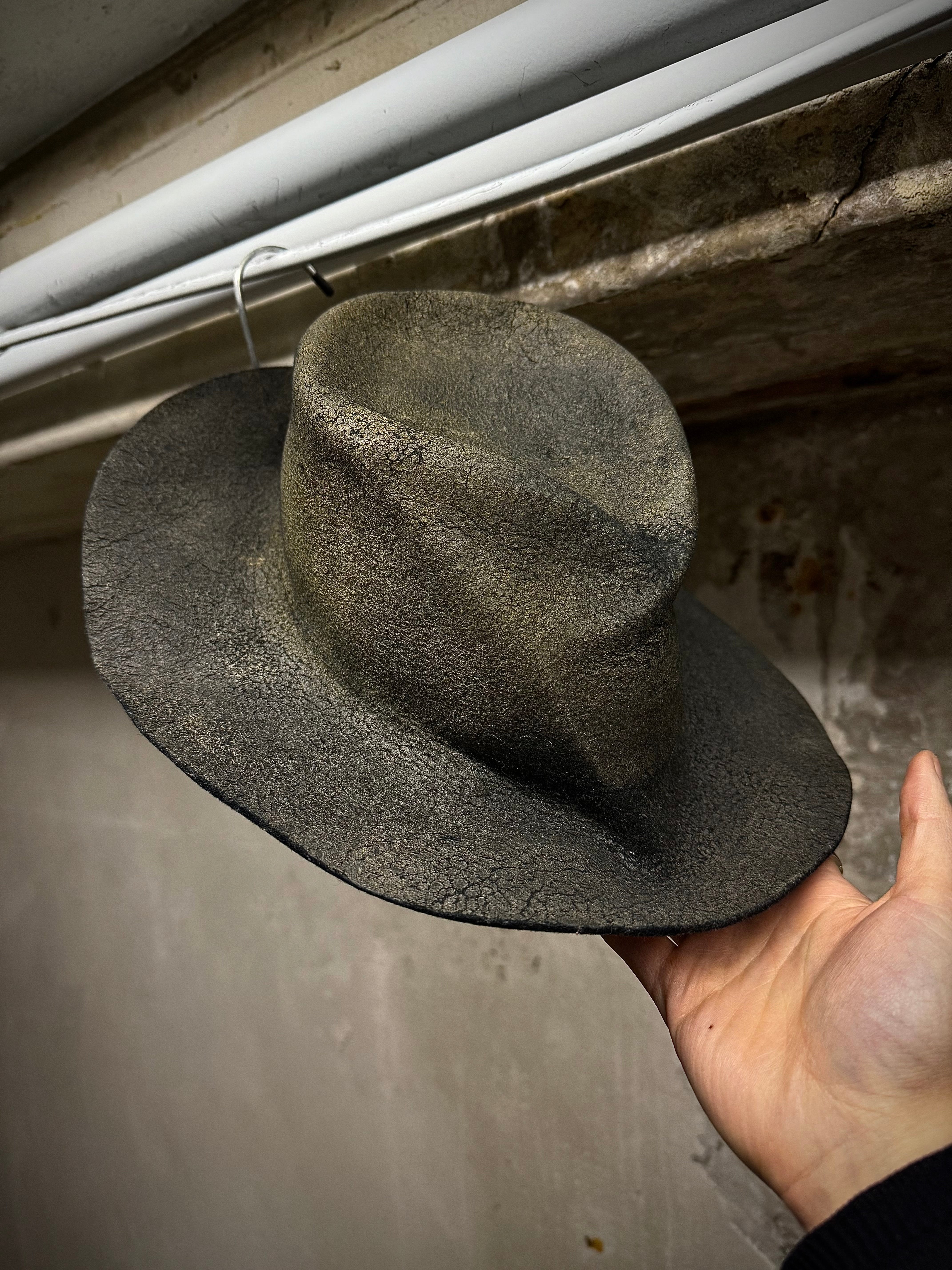 Reinhard Plank Norma Black Wool Hat | Florence Made – DRIEW Reinhard Plank Norma Black Wool Hat | Florence Made – DRIEW