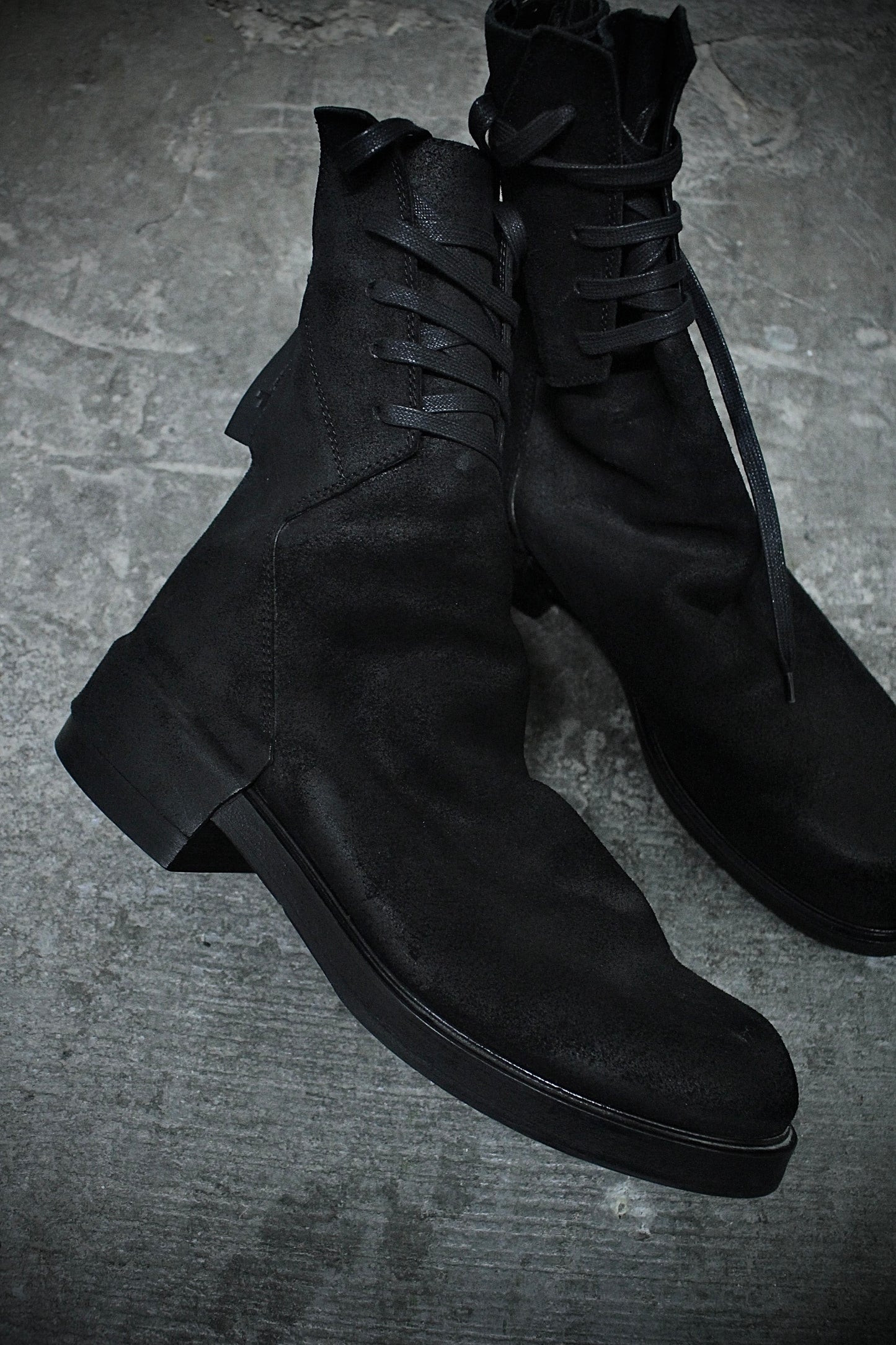 Cinzia Aria CINZIA ARAIA Reverse Cow Leather Back Zip Boots detail | DRIEW GARMENTS