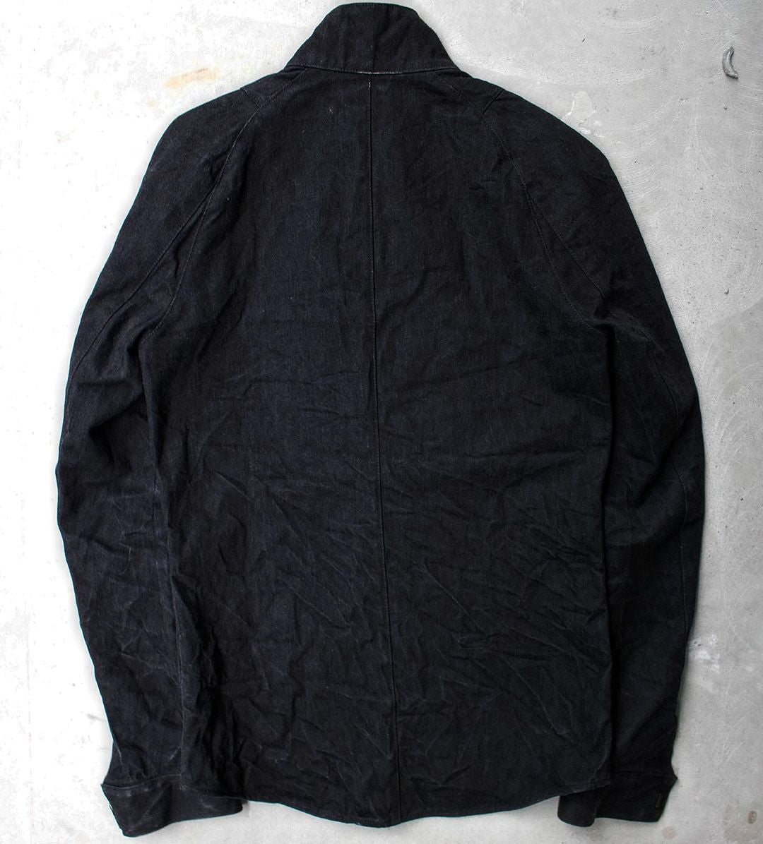 Saddam Teissy (D.HYGEN) Wrinkled Denim Jacket