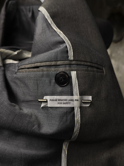 DEEPTI Collection °015 ‘J-001 ARG-8/925’ .999 Silver Plated Lined Classic Short Jacket detail | DRIEW GARMENTS