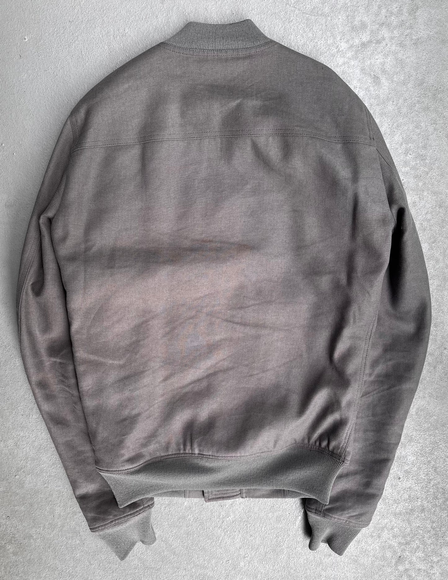 Rick Owens AW18 “SISYPHUS” Blu Cotton Padded MA-1 Bomber Jacket