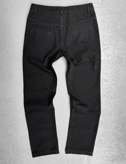 HYBRID SS22 “Order; Chaos. [If I Cut My Hair California Will Sink]” Soloist Straight Leg Denim