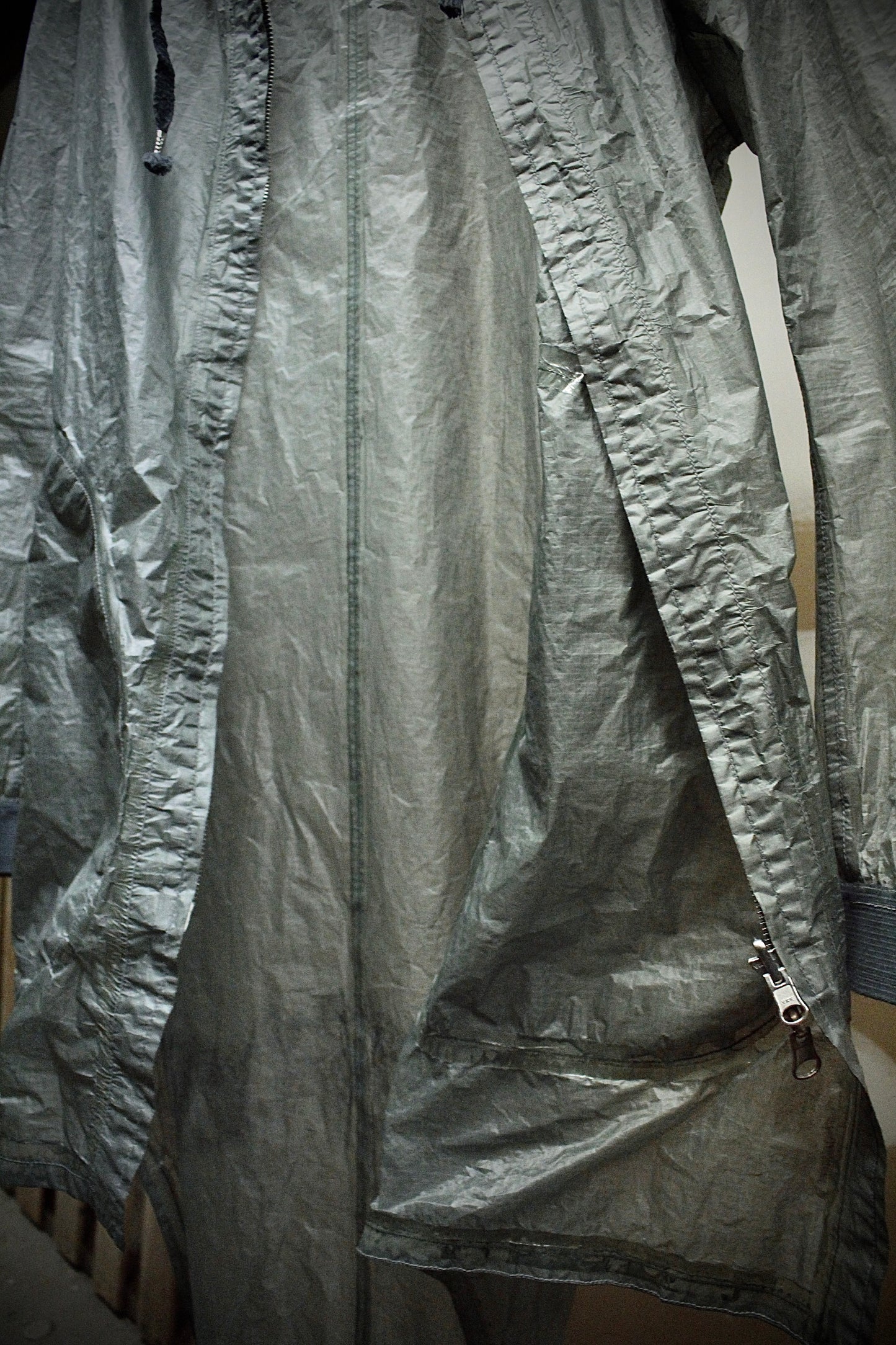 Carol Christian Poell 'VM/2423 ROOMS-PTC/29' Object-dyed Kangaroo Leather Parachute Vest Bag