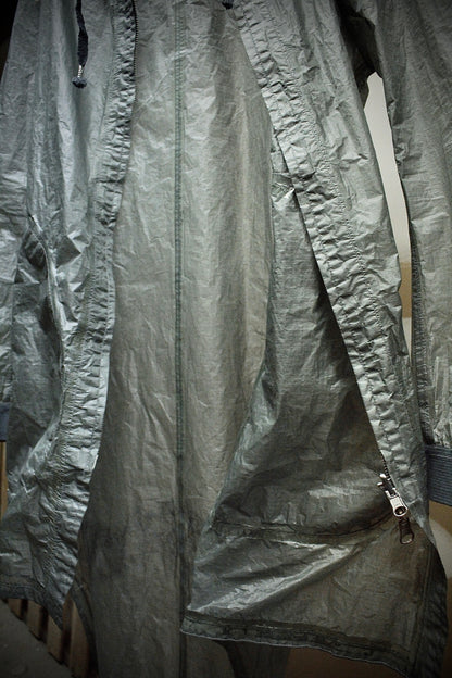 Carol Christian Poell 'VM/2423 ROOMS-PTC/29' Object-dyed Kangaroo Leather Parachute Vest Bag