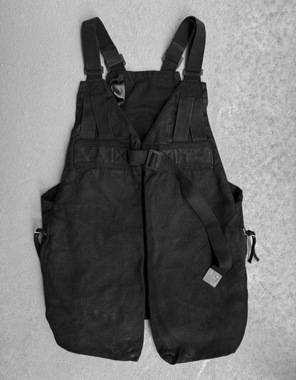 Boris Bidjan Saberi SS19 ‘VESTBAG2.1-F1944’ Coated Denim Vest Bag