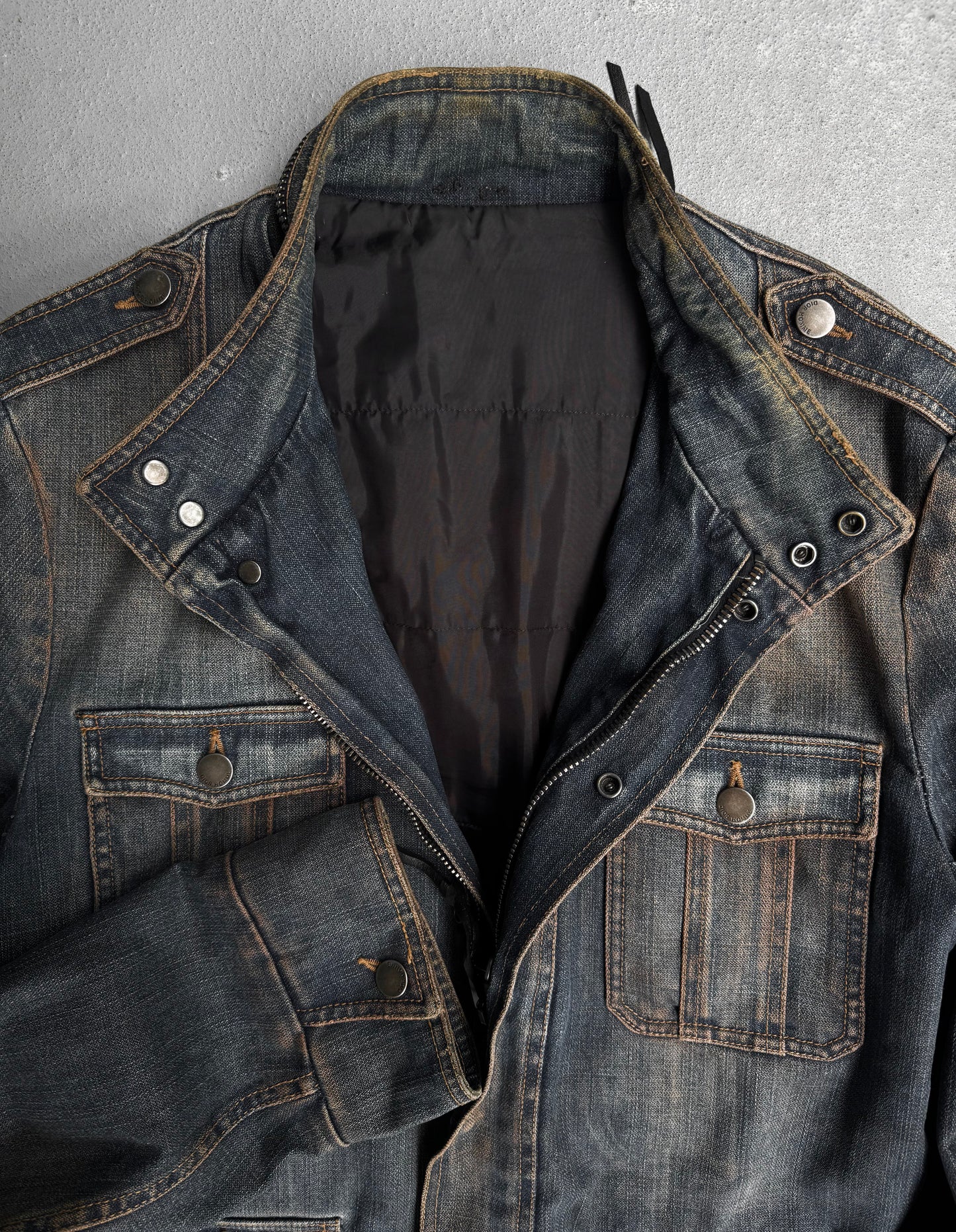 DIOR HOMME by Hedi Slimane AW05 "In The Morning" M-65 Field Denim Jacket