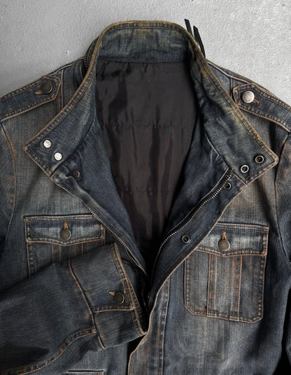 DIOR HOMME by Hedi Slimane AW05 "In The Morning" M-65 Field Denim Jacket