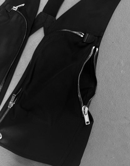 Rick Owens AW23 "LUXOR" Nylon Bauhaus Vest Bag