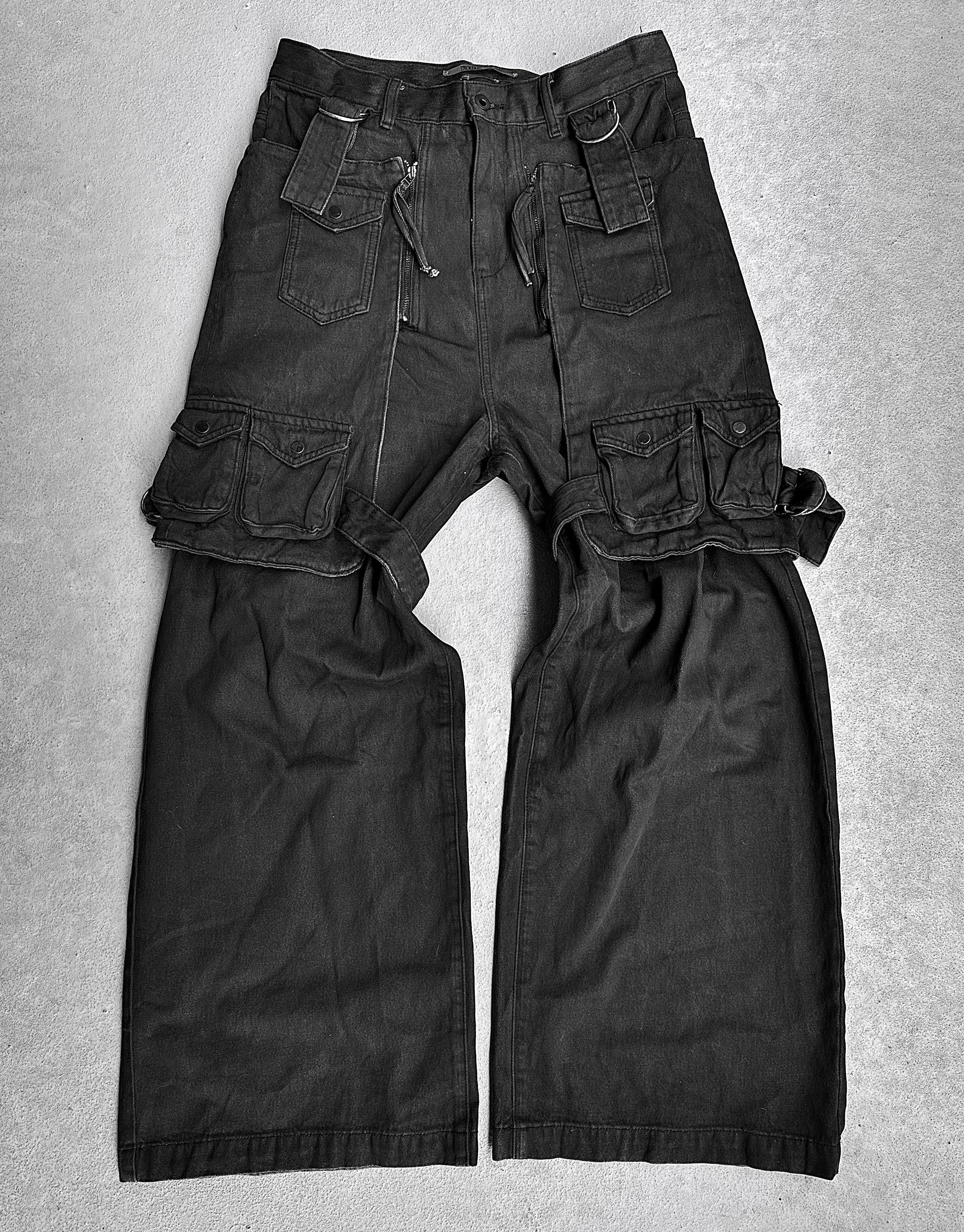 TROUBLED WATERS Parasite Cargo Pants Act V | Size L – DRIEW