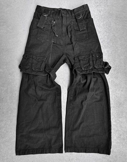 TROUBLED WATERS ‘ACT:V’ Parasite Cargo Pants
