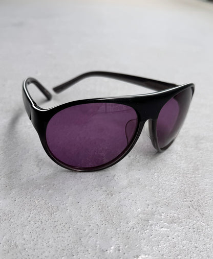 MiharaYasuhiro x Husam El Odeh SS10 Purple Tinted Sunglasses