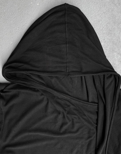 MA_Julius SS12 “edge;” Asymmetrical Druid Hooded Tank Top