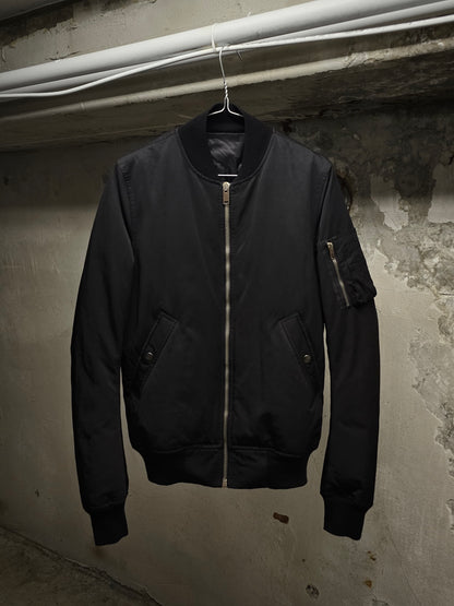 Rick Owens AW13 "PLINTH" Down Filled MA-1 Bomber Jacket | Archive Fashion Toronto