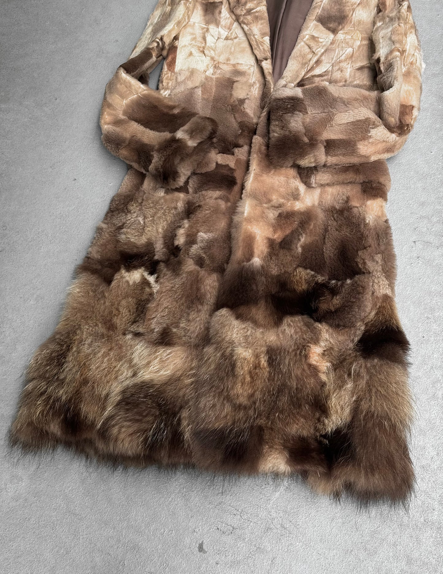 MiharaYasuhiro AW02 Raccoon Fur Coat