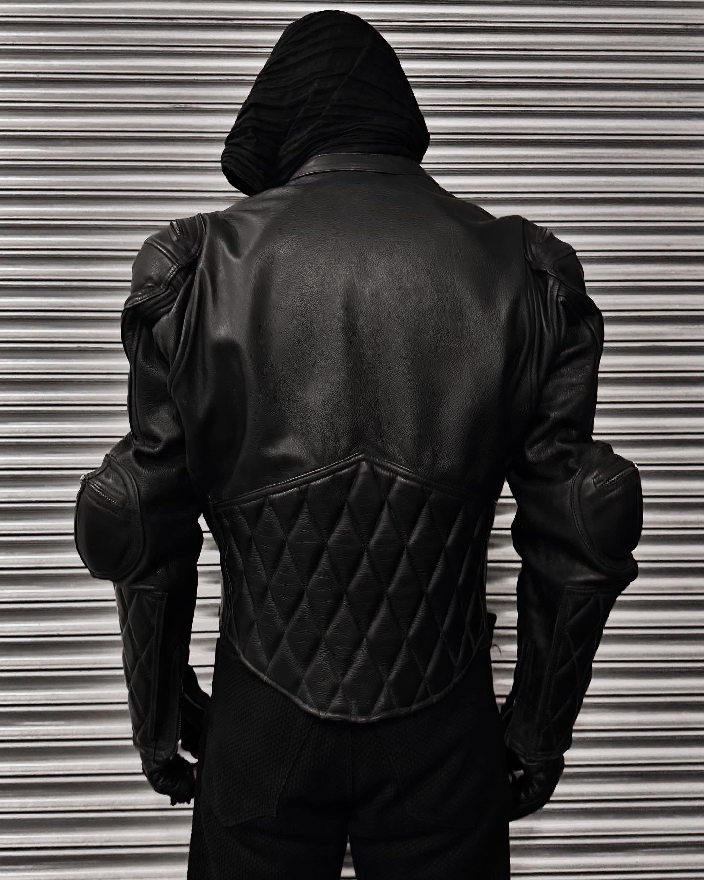 KADOYA K’s Leather Early 00s Leather Padded Motorcycle Jacket