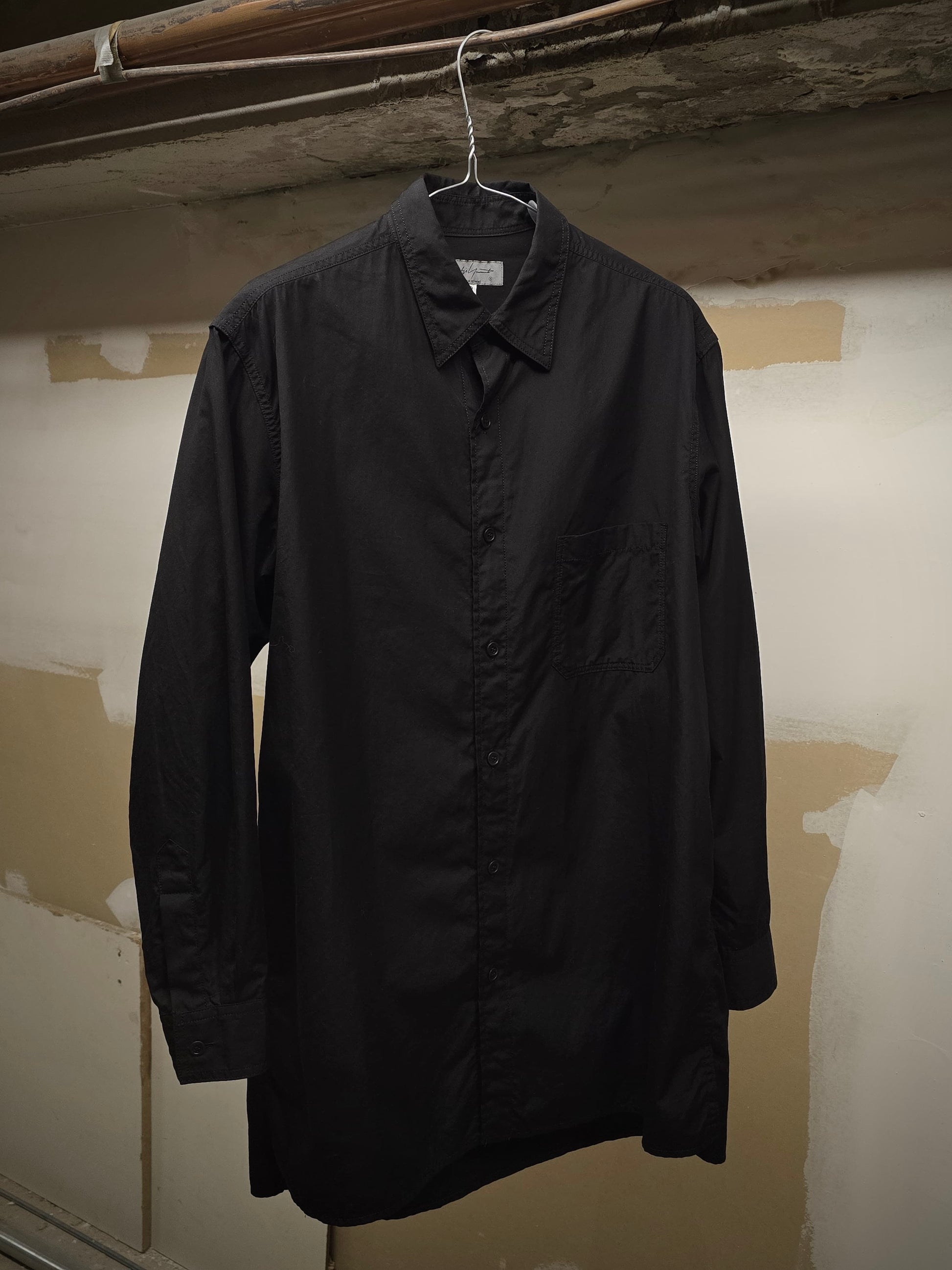 Yohji Yamamoto POUR HOMME SS25 Classic Oversized Shirt | Archive Fashion Toronto