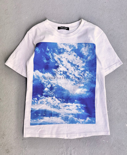 UNDERCOVER Vintage 90s “Stillness before the storm” Clouds Graphic T-shirt