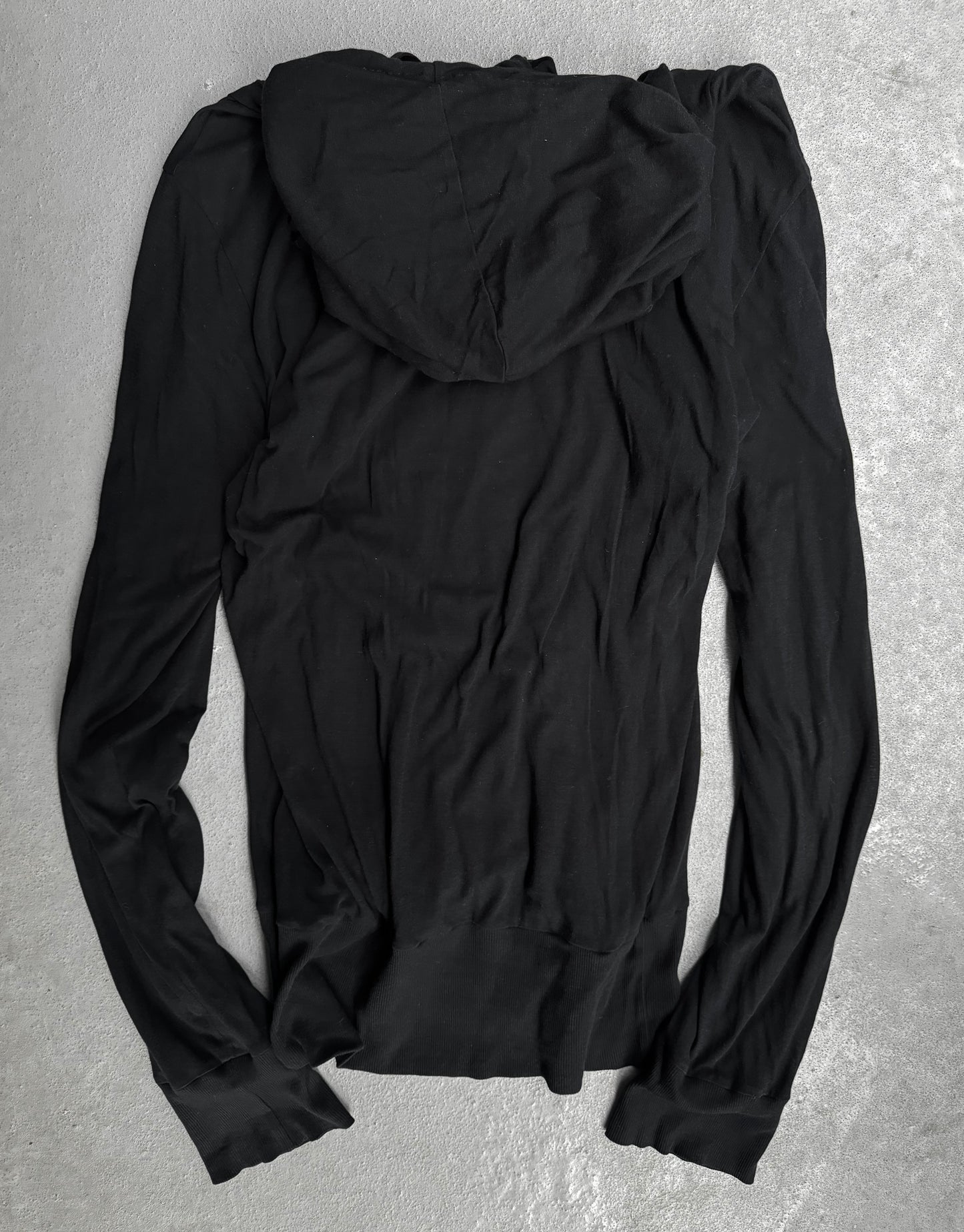 Ann Demeulemeester Early 00s Layered Hood Pullover