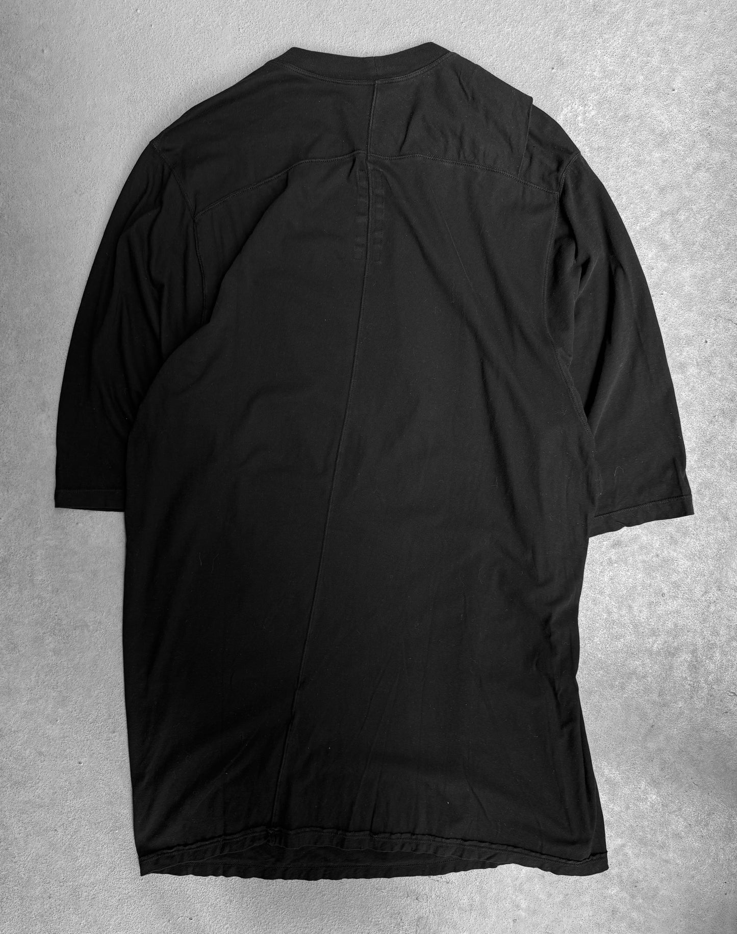 Rick Owens DRKSHDW SS15 “FAUN” Pleated Asymmetrical Jumbo T-shirt