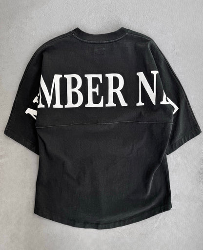 Number (N)ine Early 00s Heavyweight Cotton Oversized Logo T-shirt