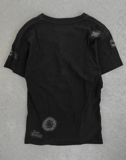 roen by Hiromu Takahara Punk Patches Button-up T-shirt