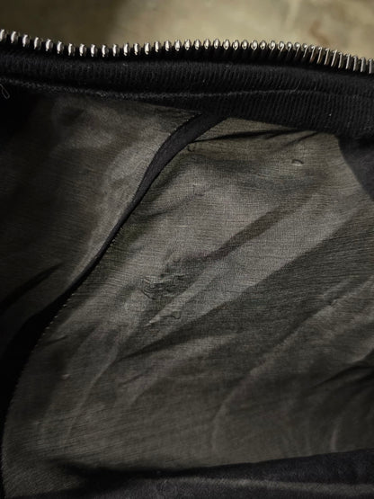 Rick Owens SS24 "LIDO" Silk Bubble Batwing Flight Bomber Jacket