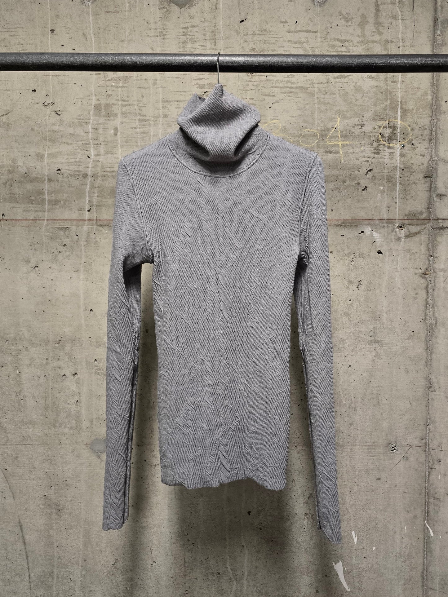 DEEPTI Collection °016-017 'K-075 RIFT-35/33 Reversible Knitted Longsleeve High Neck