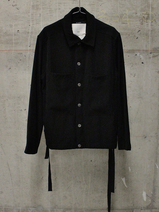 SONG FOR THE MUTE SS20 "20.1 LE BLED" Graphic Patch Oversized Chore Jacket