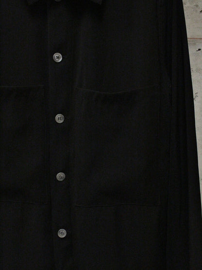 SONG FOR THE MUTE SS20 "20.1 LE BLED" Graphic Patch Oversized Chore Jacket