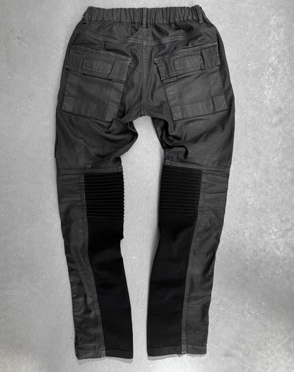 Rick Owens DRKSHDW SS14 “VICIOUS” Waxed Memphis Pants