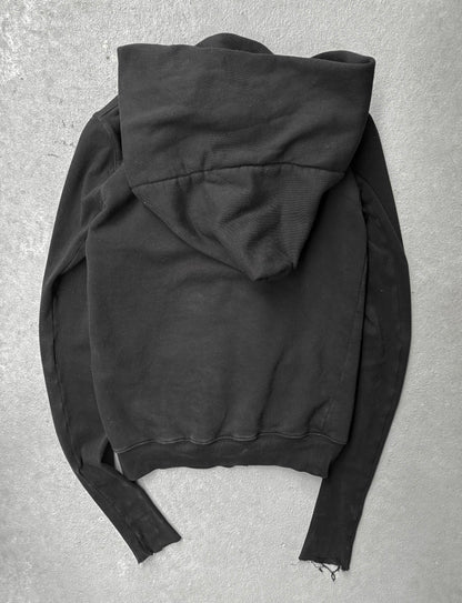Rick Owens DRKSHDW SS17 "WALRUS" Wizard Mountain Fleece Hoodie detail | DRIEW GARMENTS
