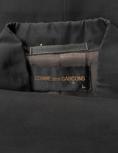 COMME des GARÇONS Early 00s Triple Layered Hem Blazer