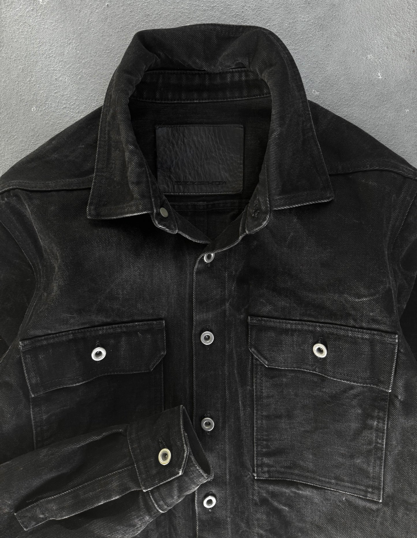 Rick Owens DRKSHDW AW21 "GETHSEMANE" Japanese Denim Outershirt